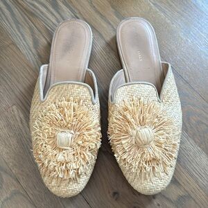 Polo Ralph Lauren Raffia Slides